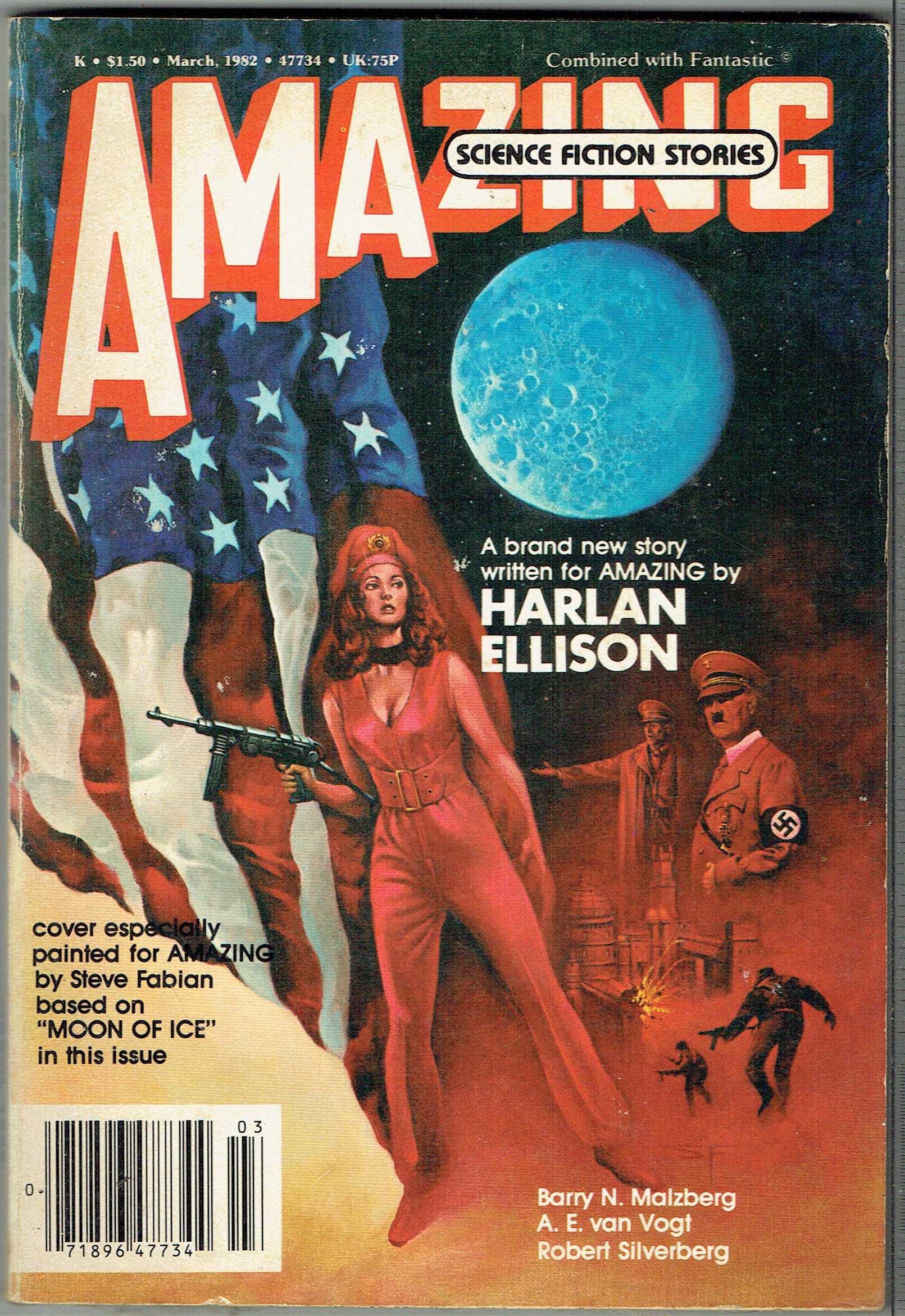 Amazing Science Fiction Stories, Vol. 28, No. 5, March 1982