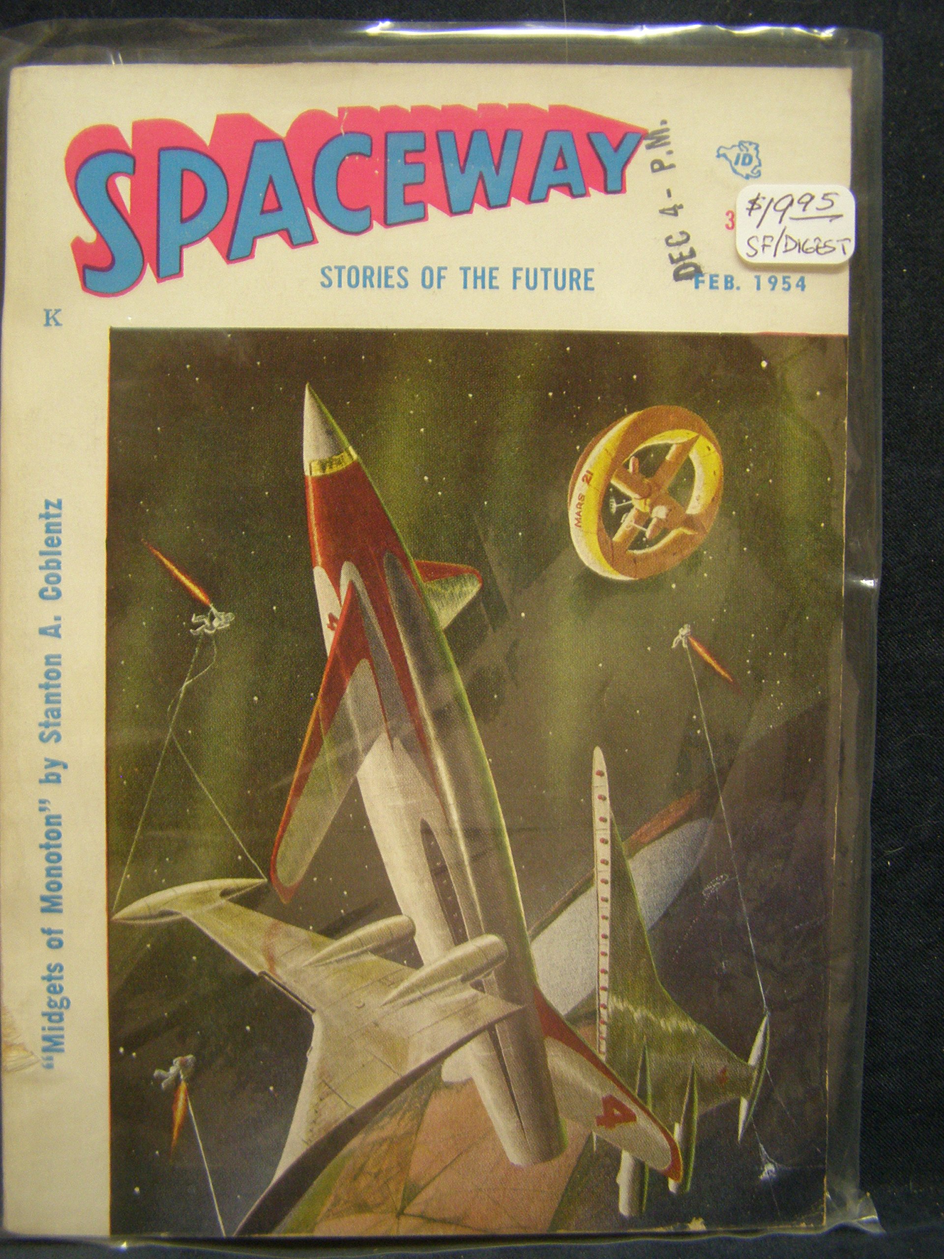 Spaceway Stories of the Future, February 1954