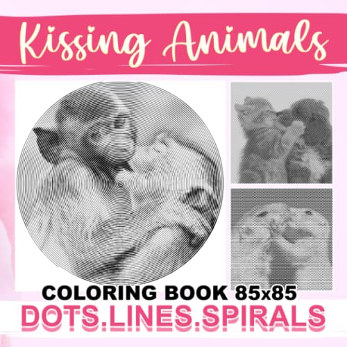 Animals of Texas Dots Lines Spirals Coloring Book - Wildlife of Animal Coloring Book Spiral | Draw Lines Pages for Childs, Teens or Lovers | Gifts for ... | Holiday | Any Occasion | To Stress Relief