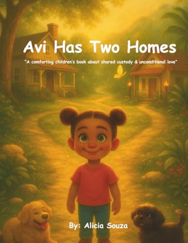 Avi has two homes - A comforting children’s book about shared custody & unconditional love