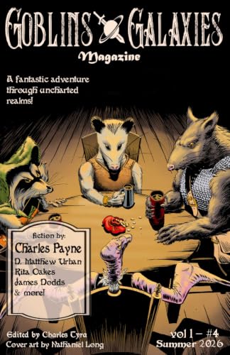 Goblins & Galaxies Magazine #4 Summer 2026 - A Collection of Sword & Sorcery, Dark Fantasy, and Science Fiction