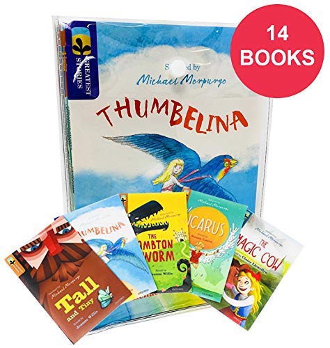 Oxford Reading Tree - Greatest Stories Selected by Michael Morpurgo 14 Books Collection Set Age 7+